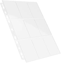 Hojas Ultimate Guard 9 Espacios - Individual-Kantocards