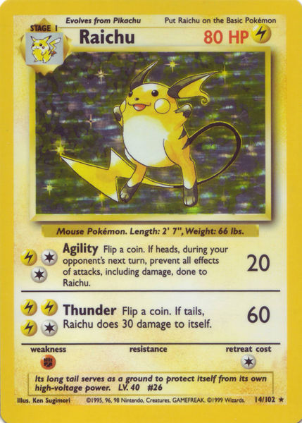 Raichu 14/102
