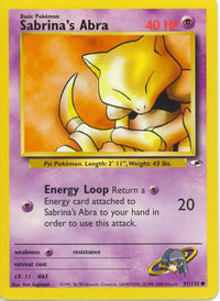Sabrina's Abra 91/132-Kantocards