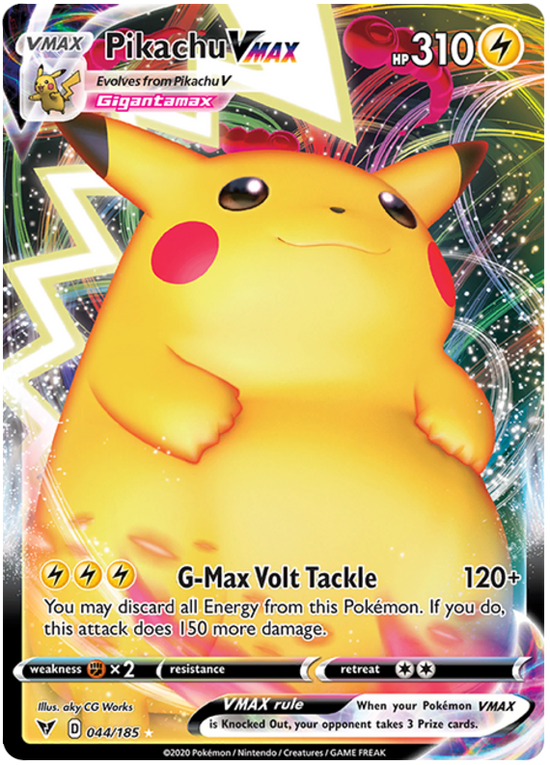 Pikachu VMAX 044/185