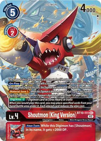 Shoutmon (King Version) BT10-111 (Arte Alterno)-Kantocards