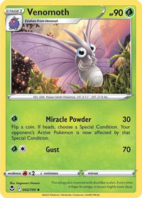Venomoth 002/195-Kantocards