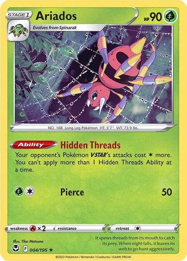 Ariados 004/195 Reverse Holo