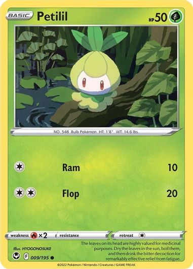 Petilil 009/195 Reverse Holo