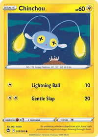 Chinchou 051/195 Reverse Holo-Kantocards