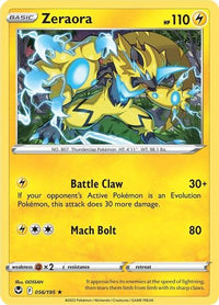 Zeraora - Rare 056/195-Kantocards