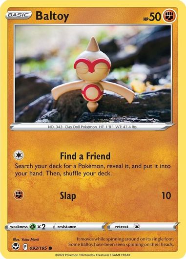 Baltoy 093/195 Reverse Holo