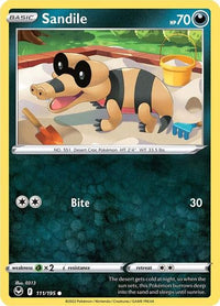 Sandile 111/195 Reverse Holo-Kantocards