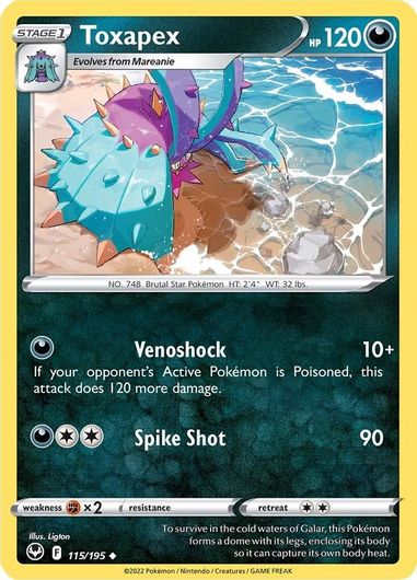 Toxapex 115/195 Reverse Holo