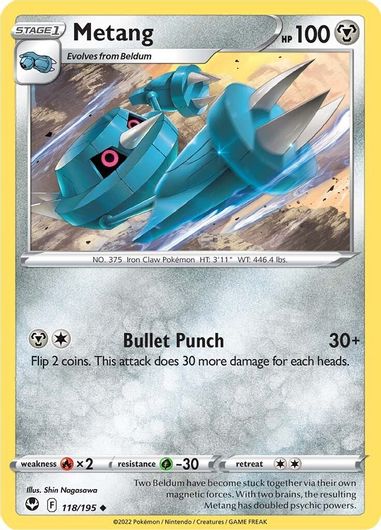 Metang 118/195 Reverse Holo