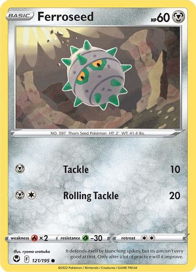 Ferroseed 121/195 Reverse Holo