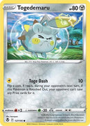 Togedemaru 127/195 Reverse Holo-Kantocards