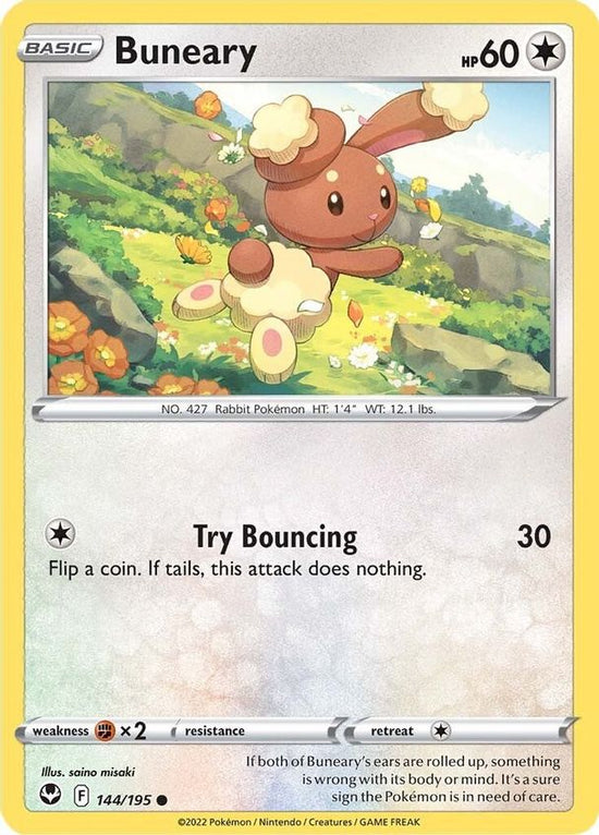 Buneary 144/195 Reverse Holo