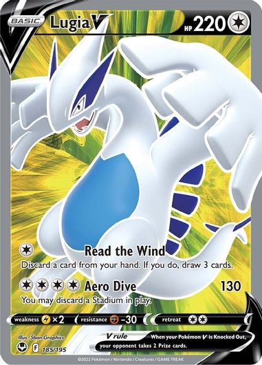 Lugia V (Full Art) 185/195