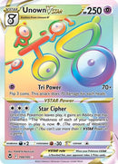 Unown VSTAR (Secret) 199/195-Kantocards