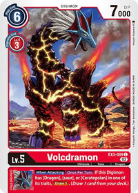 Volcdramon EX3-009-Kantocards