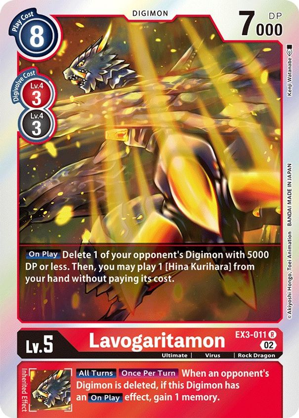 Lavogaritamon EX3-011-Kantocards