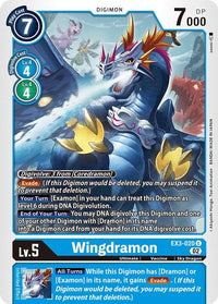 Wingdramon EX3-020-Kantocards