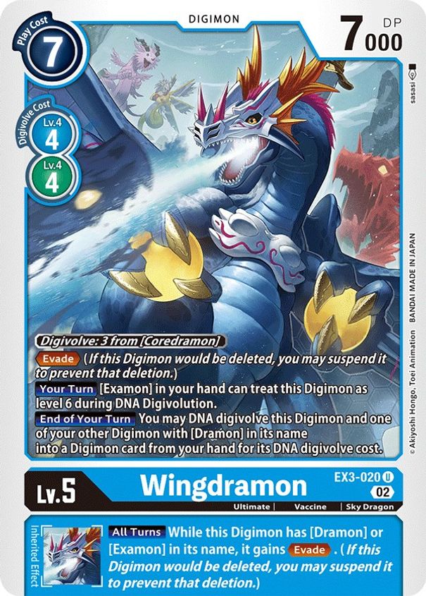 Wingdramon EX3-020