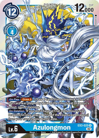 Azulongmon EX3-025-Kantocards