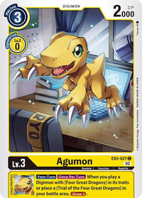 Agumon EX3-027-Kantocards