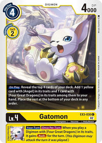 Gatomon EX3-030-Kantocards