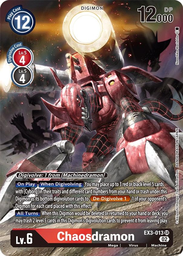 Chaosdramon (Alternate Art) EX3-013