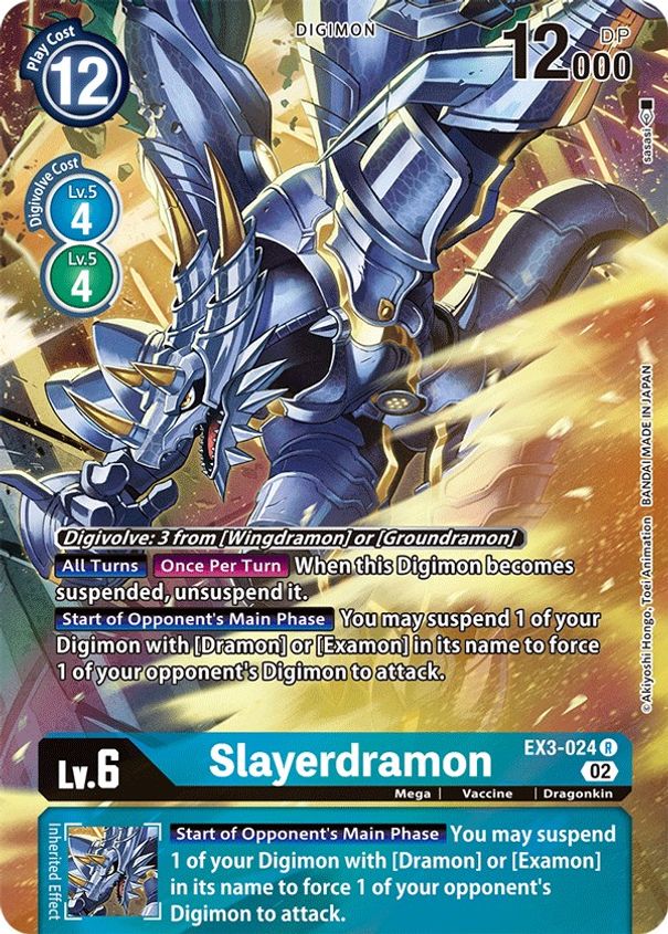 Slayerdramon (Alternate Art) EX3-024