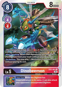 Dinobeemon (Box Topper) EX3-061-Kantocards