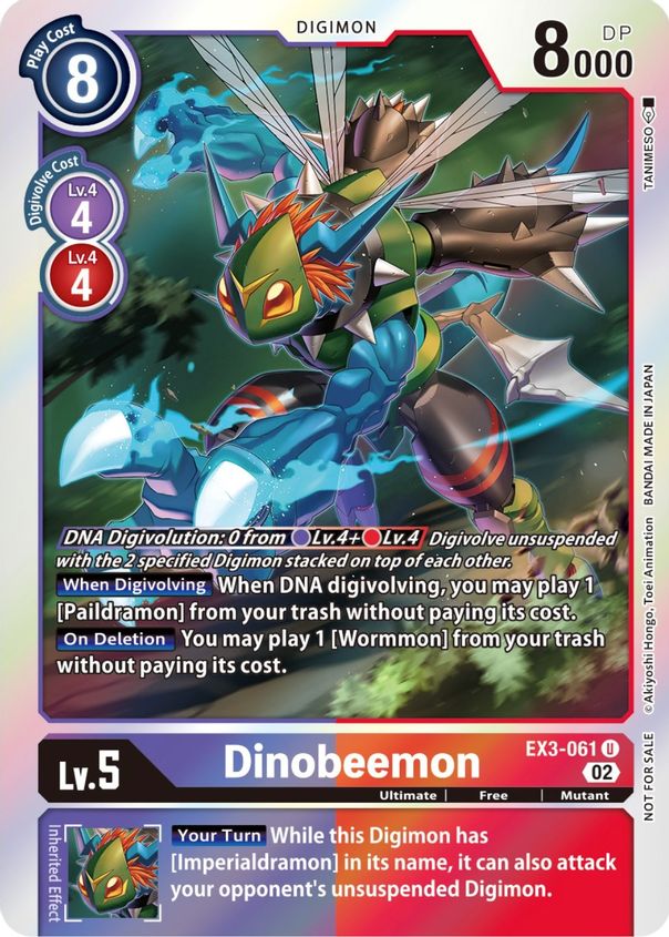 Dinobeemon (Box Topper) EX3-061