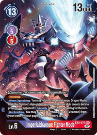 Imperialdramon: Fighter Mode (Alternate Art) EX3-073-Kantocards