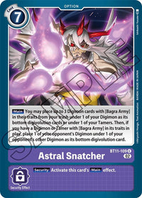 Astral Snatcher BT11-109 Holo-Kantocards