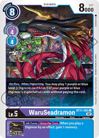 WaruSeadramon BT11-085-Kantocards