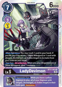 LadyDevimon BT11-083-Kantocards