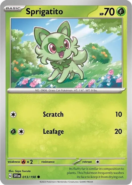 Sprigatito 013/198 Holo (Paldea Collection)