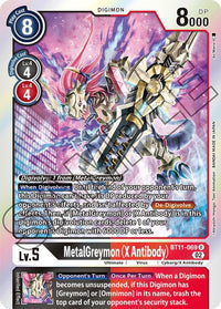 MetalGreymon (X Antibody) BT11-069-Kantocards