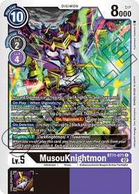 MusouKnightmon BT11-071 Holo-Kantocards