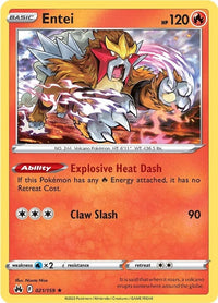 Entei 021/159 - Holo-Kantocards