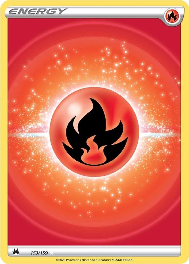 Fire Energy 153/159 (Texture Full Art)