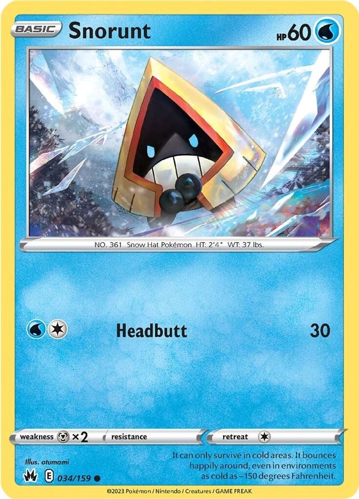 Snorunt 034/159