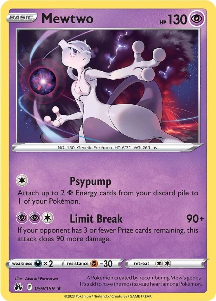 Mewtwo 059/159 - Holo