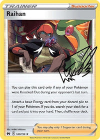 Raihan 140/159 - Holo-Kantocards
