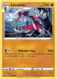 Lycanroc 074/159-Kantocards