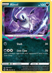 Absol 076/159 - Holo-Kantocards