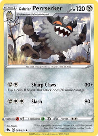 Galarian Perrserker 085/159-Kantocards