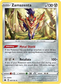 Zamazenta 097/159 - Holo-Kantocards