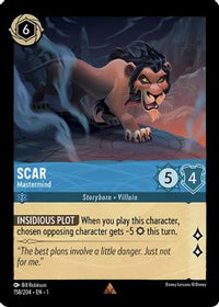 Scar - Mastermind - 158/204 - Rare-Kantocards