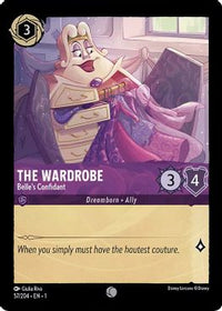 The Wardrobe - Belle's Confidant - 57/204 - Common - Cold Foil-Kantocards