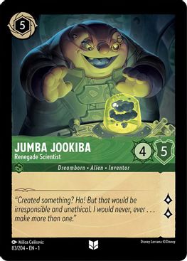 Jumba Jookiba - Renegade Scientist - 83/204 - Uncommon-Kantocards