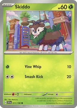 Skiddo - 011/198 Reverse Holo